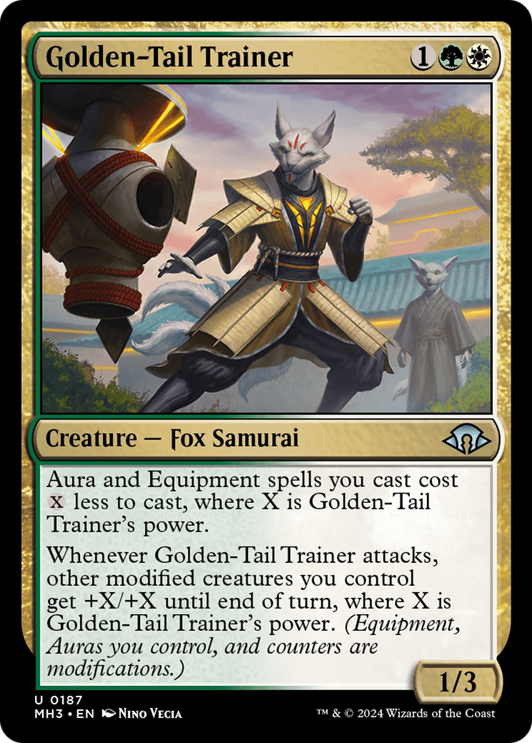 Golden-Tail Trainer [Modern Horizons 3] | Magic Magpie