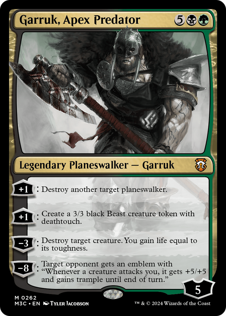 Garruk, Apex Predator [Modern Horizons 3 Commander] | Magic Magpie