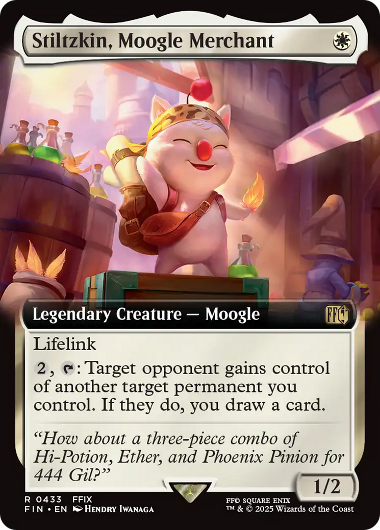 Stiltzkin, Moogle Merchant (Extended Art) [FINAL FANTASY] | Magic Magpie