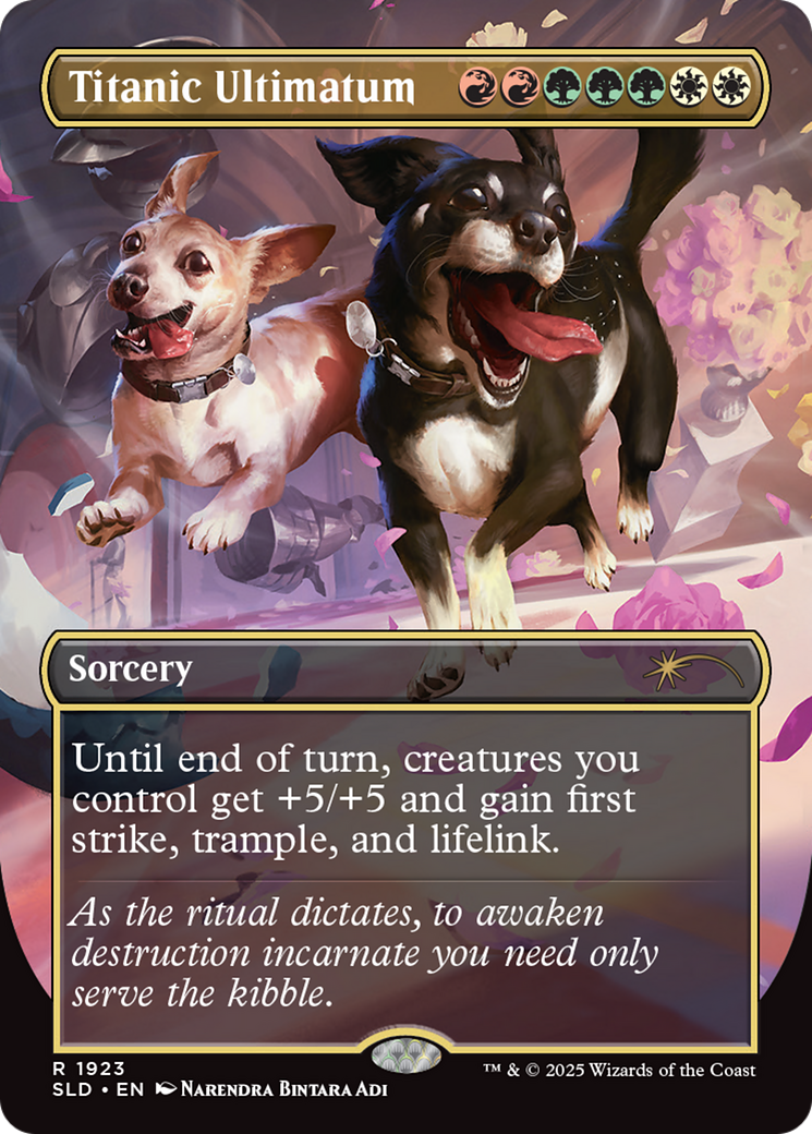 Titanic Ultimatum (1923) (Rainbow Foil) [Secret Lair Drop Series] | Magic Magpie