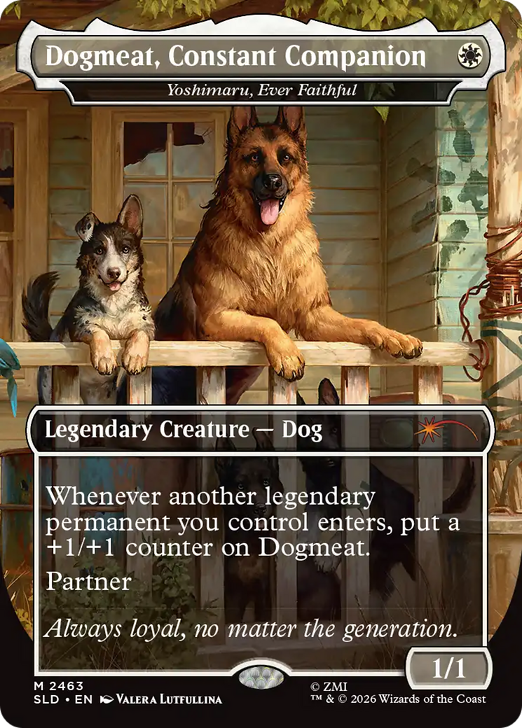Dogmeat, Constant Companion - Yoshimaru, Ever Faithful [Secret Lair Drop Series] | Magic Magpie