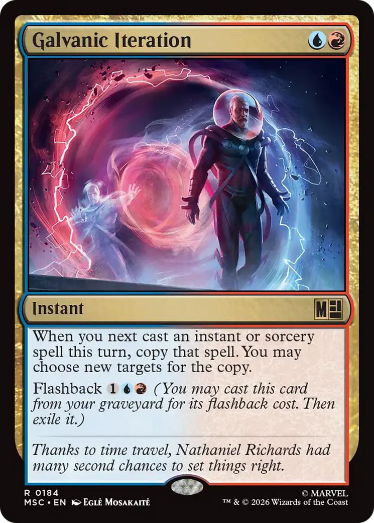 Galvanic Iteration (Surge Foil) [Marvel Super Heroes Commander] | Magic Magpie