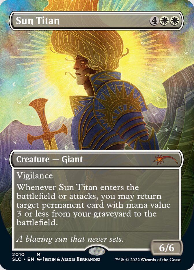 Sun Titan (Borderless) [Secret Lair Countdown Kit] | Magic Magpie