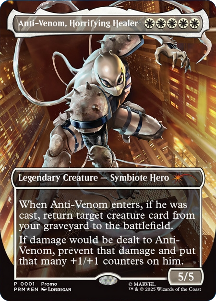 Anti-Venom, Horrifying Healer (Borderless) [Media Promos] | Magic Magpie