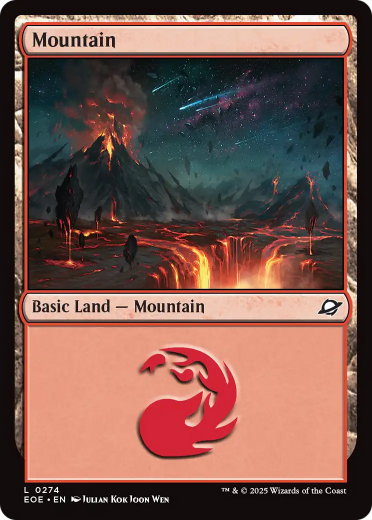 Mountain (0274) [Edge of Eternities] | Magic Magpie