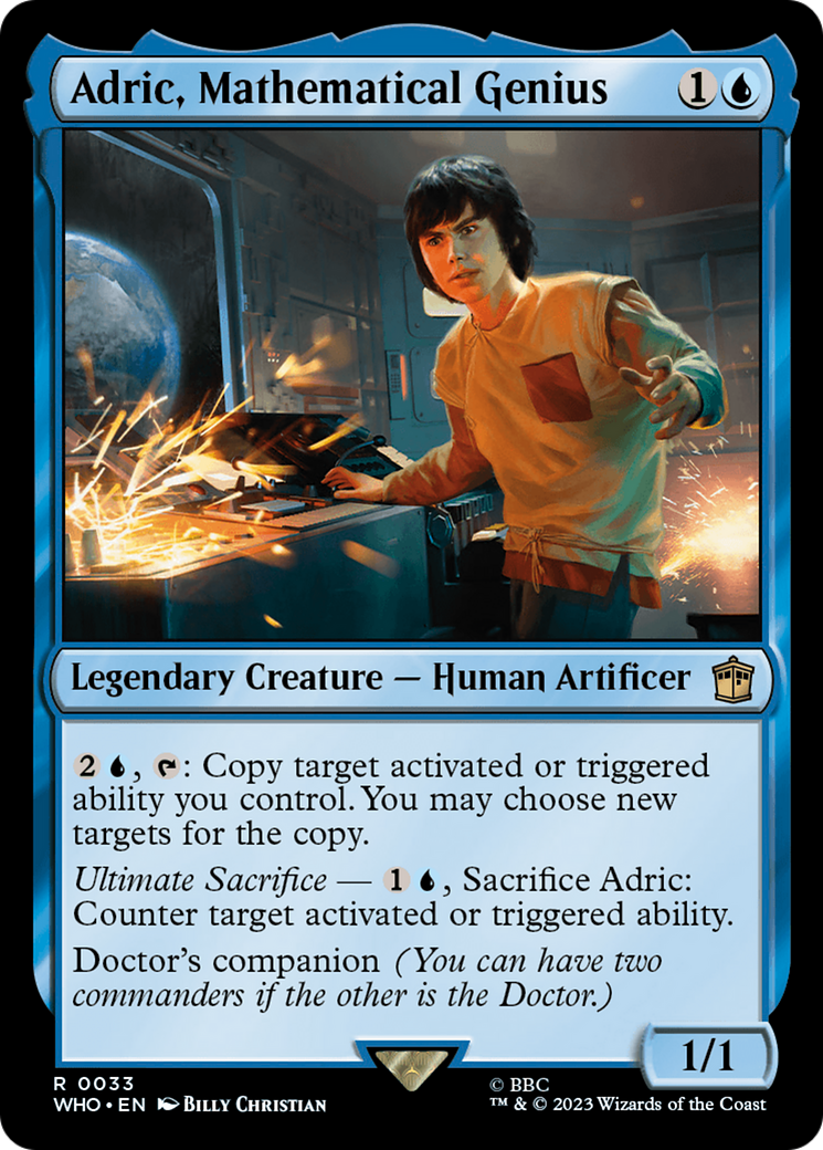 Adric, Mathematical Genius [Doctor Who] | Magic Magpie