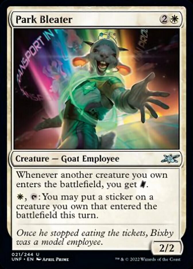 Park Bleater [Unfinity] | Magic Magpie