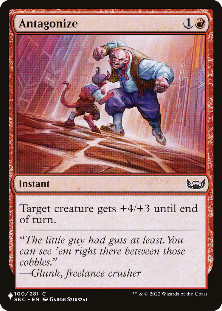 Antagonize [The List] | Magic Magpie