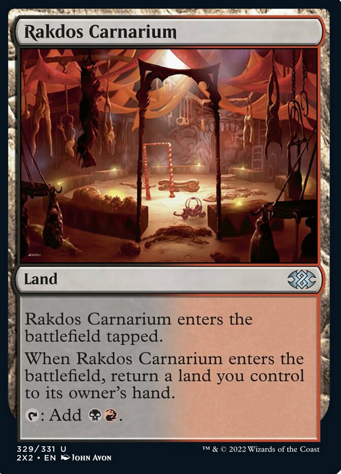 Rakdos Carnarium [Double Masters 2022] | Magic Magpie