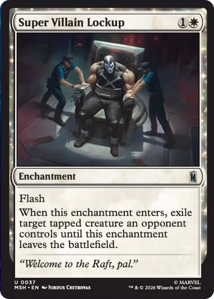 Super Villain Lockup [Marvel Super Heroes] | Magic Magpie