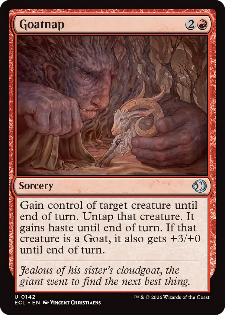 Goatnap [Lorwyn Eclipsed] | Magic Magpie