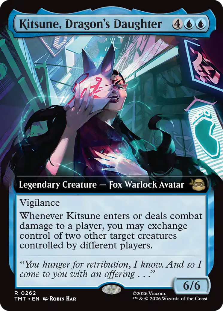 Kitsune, Dragon's Daughter (Extended Art) [Teenage Mutant Ninja Turtles] | Magic Magpie