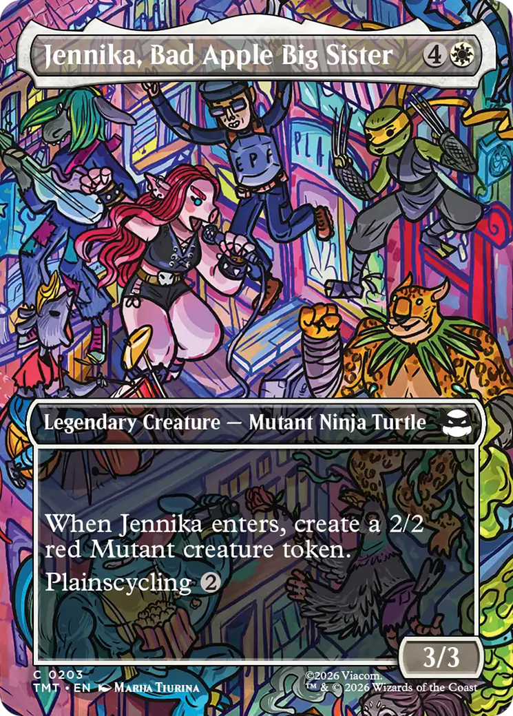 Jennika, Bad Apple Big Sister (Borderless) [Teenage Mutant Ninja Turtles] | Magic Magpie