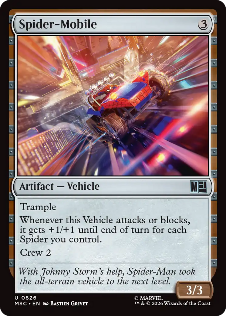 Spider-Mobile [Marvel Super Heroes Commander] | Magic Magpie
