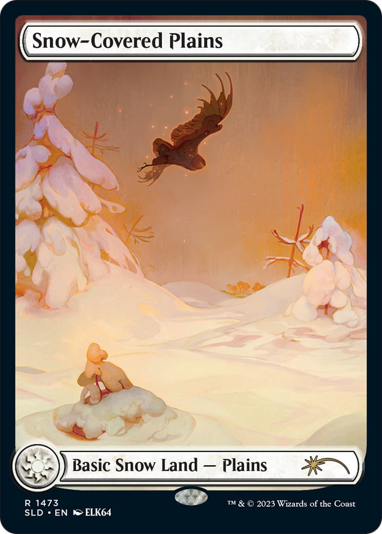 Snow-Covered Plains (1473) (Rainbow Foil) [Secret Lair Drop Series] | Magic Magpie