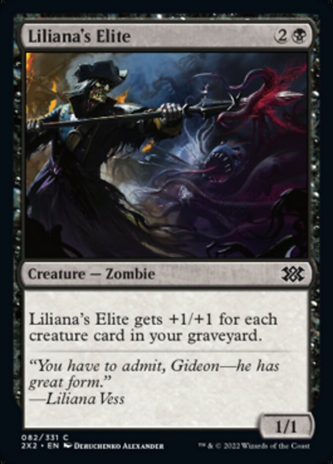 Liliana's Elite [Double Masters 2022] | Magic Magpie