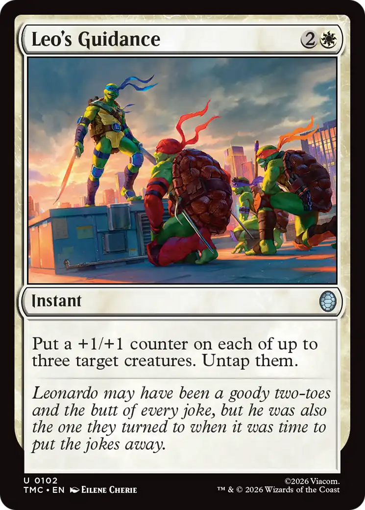 Leo's Guidance [Teenage Mutant Ninja Turtles Commander] | Magic Magpie