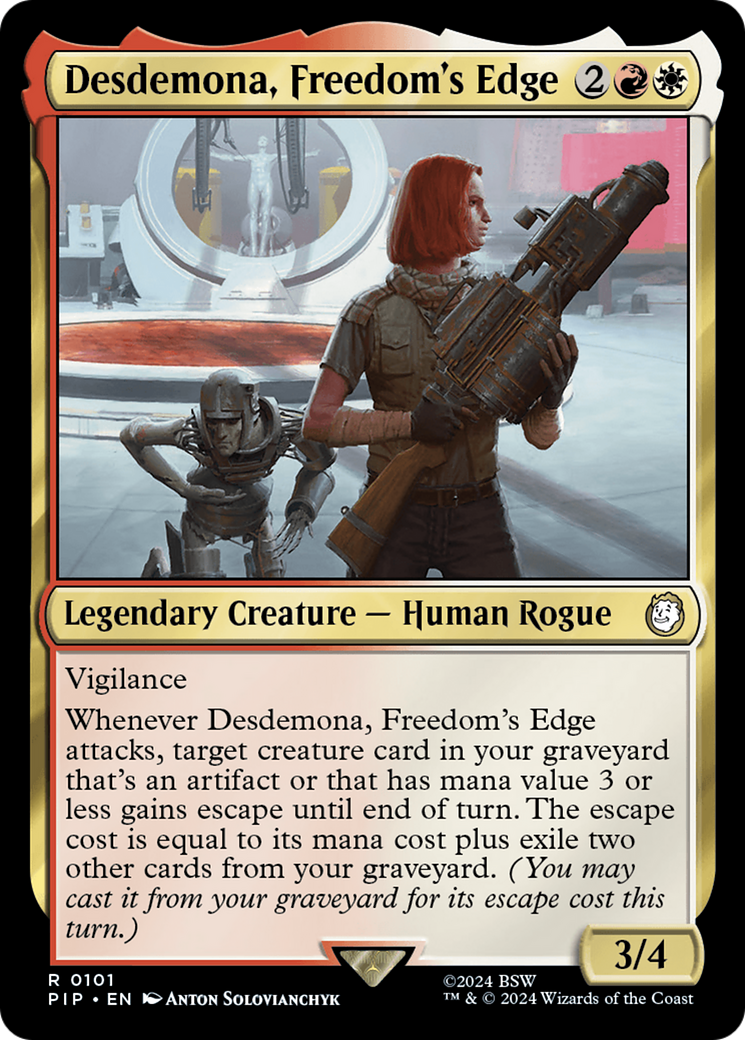 Desdemona, Freedom's Edge [Fallout] | Magic Magpie