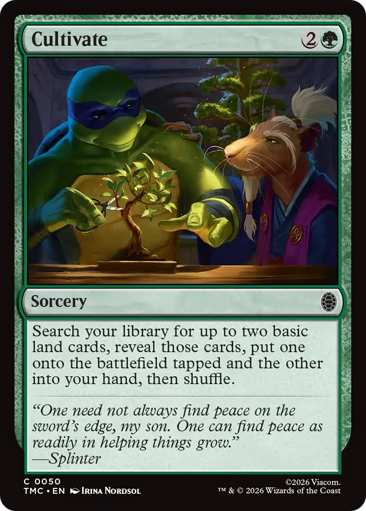 Cultivate [Teenage Mutant Ninja Turtles Commander] | Magic Magpie