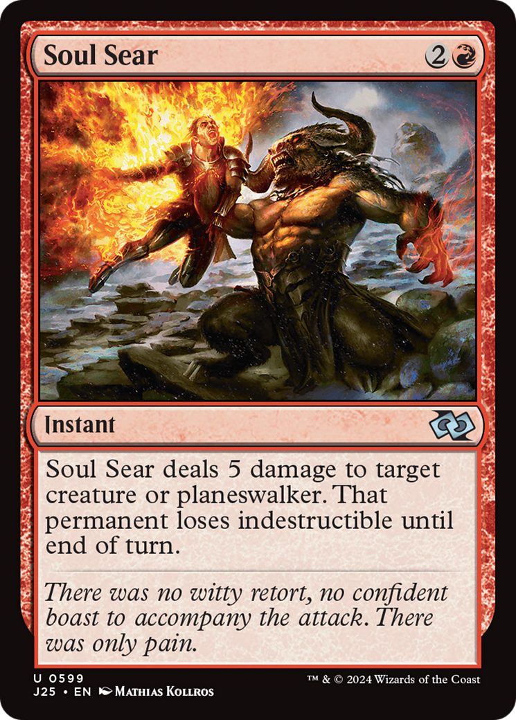Soul Sear [Foundations Jumpstart] | Magic Magpie
