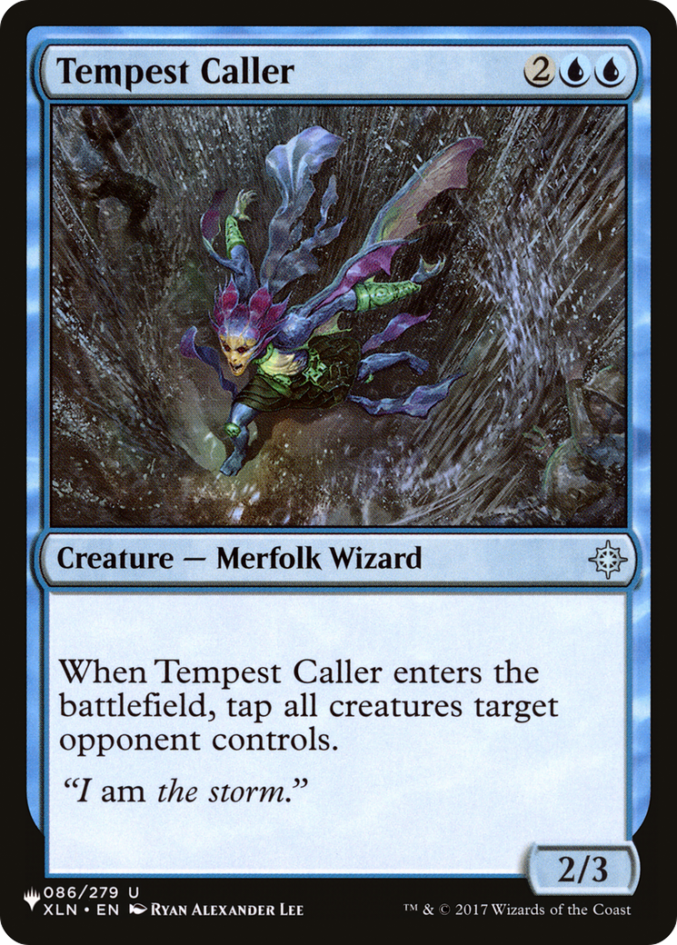 Tempest Caller [The List Reprints] | Magic Magpie