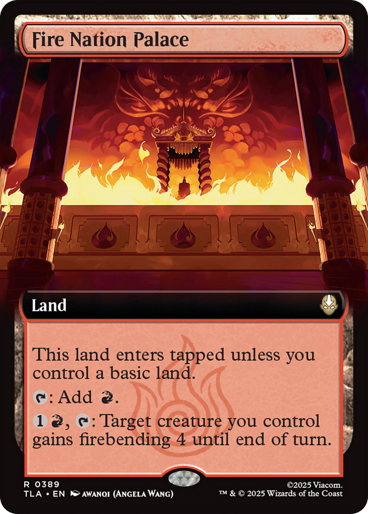 Fire Nation Palace (Extended Art) [Avatar: The Last Airbender] | Magic Magpie