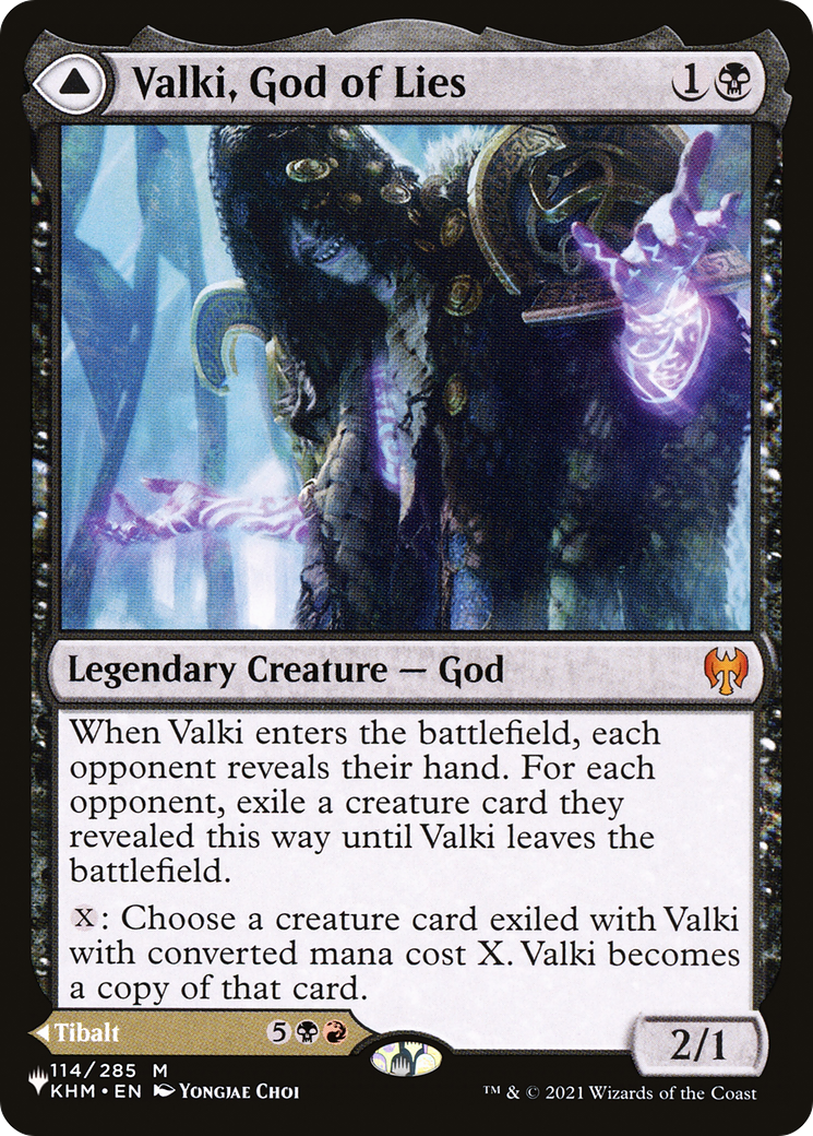 Valki, God of Lies // Tibalt, Cosmic Impostor [Secret Lair: From Cute to Brute] | Magic Magpie