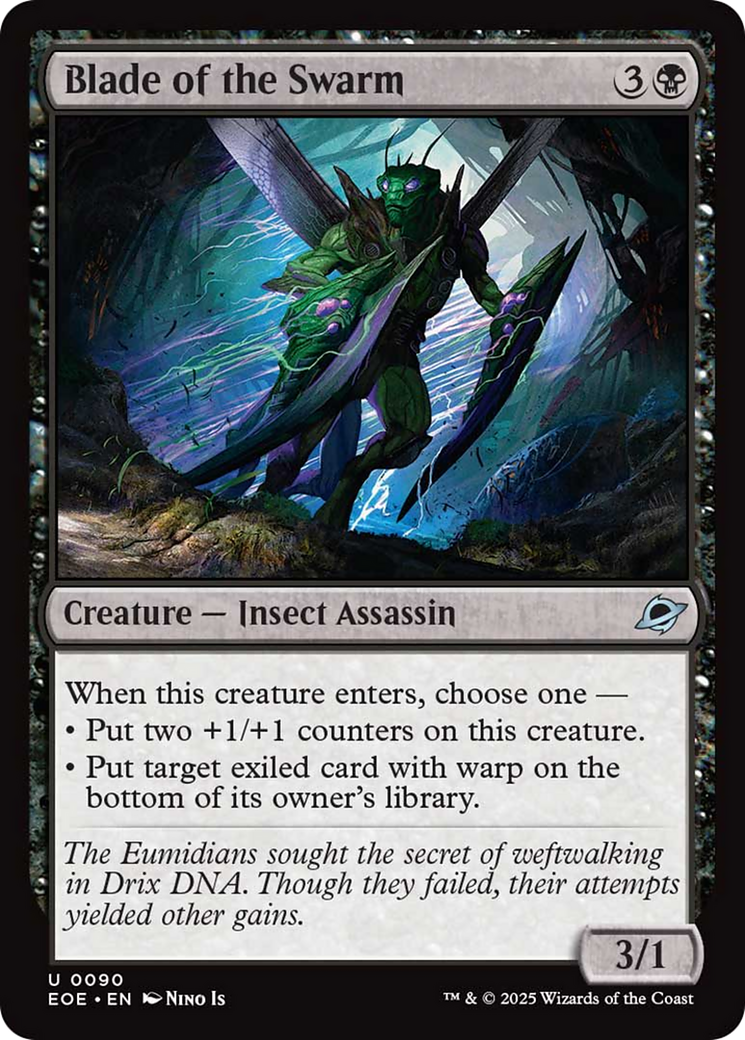 Blade of the Swarm [Edge of Eternities] | Magic Magpie