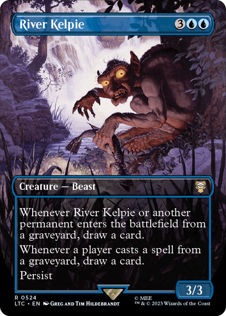 River Kelpie (Borderless) [The Lord of the Rings: Tales of Middle-Earth Commander] | Magic Magpie