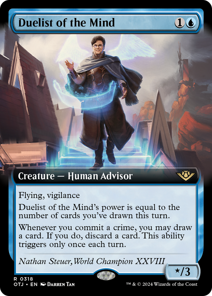 Duelist of the Mind (Extended Art) [Outlaws of Thunder Junction] | Magic Magpie