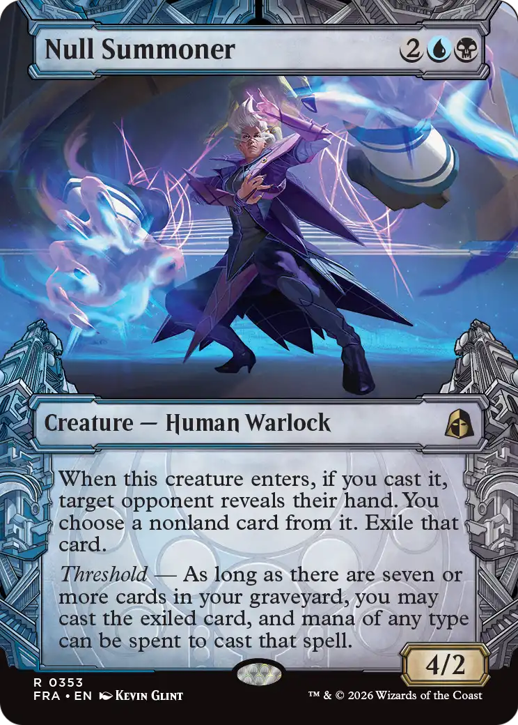 Null Summoner (Showcase) [Reality Fracture] | Magic Magpie