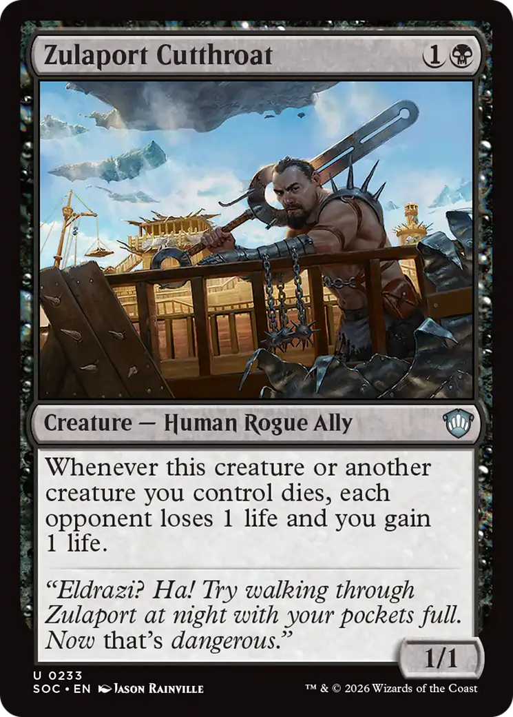 Zulaport Cutthroat [Secrets of Strixhaven Commander] | Magic Magpie