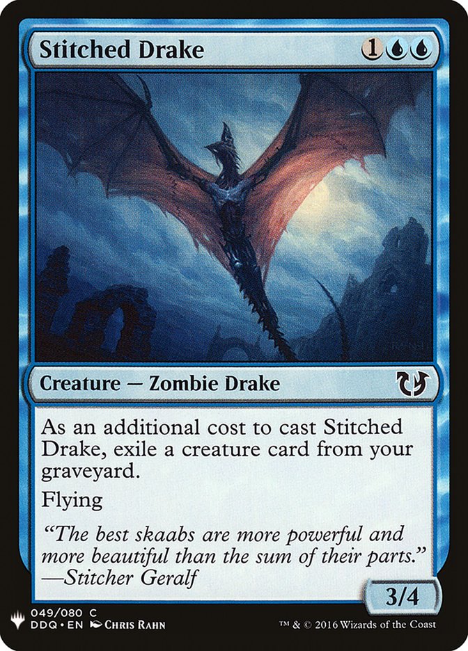 Stitched Drake [Mystery Booster] | Magic Magpie