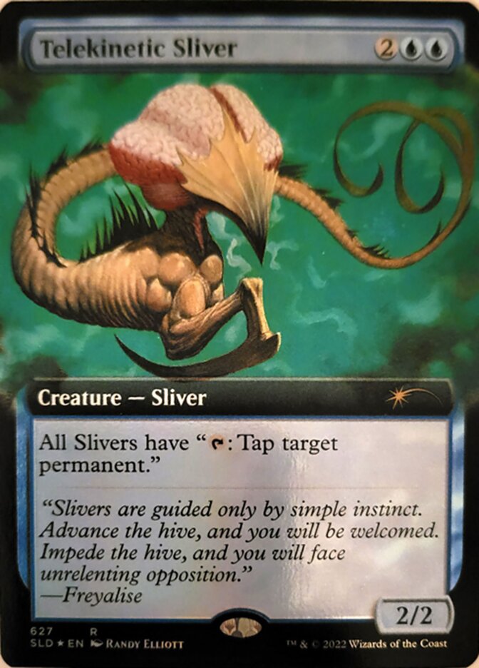 Telekinetic Sliver (Extended Art) [Secret Lair Drop Promos] | Magic Magpie