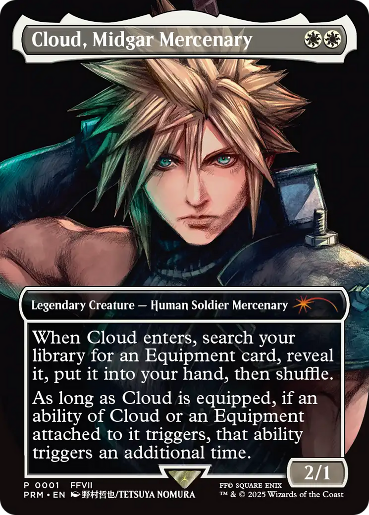 Cloud, Midgar Mercenary [Pro Tour Promos] | Magic Magpie