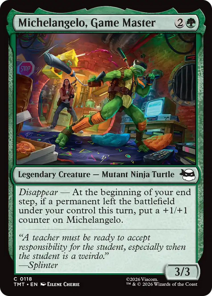 Michelangelo, Game Master [Teenage Mutant Ninja Turtles] | Magic Magpie