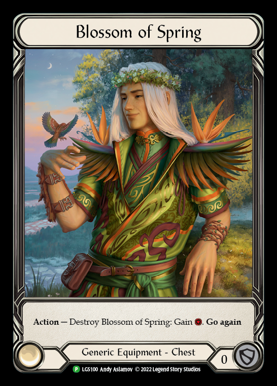 Blossom of Spring [LGS100] (Promo)  Cold Foil | Magic Magpie
