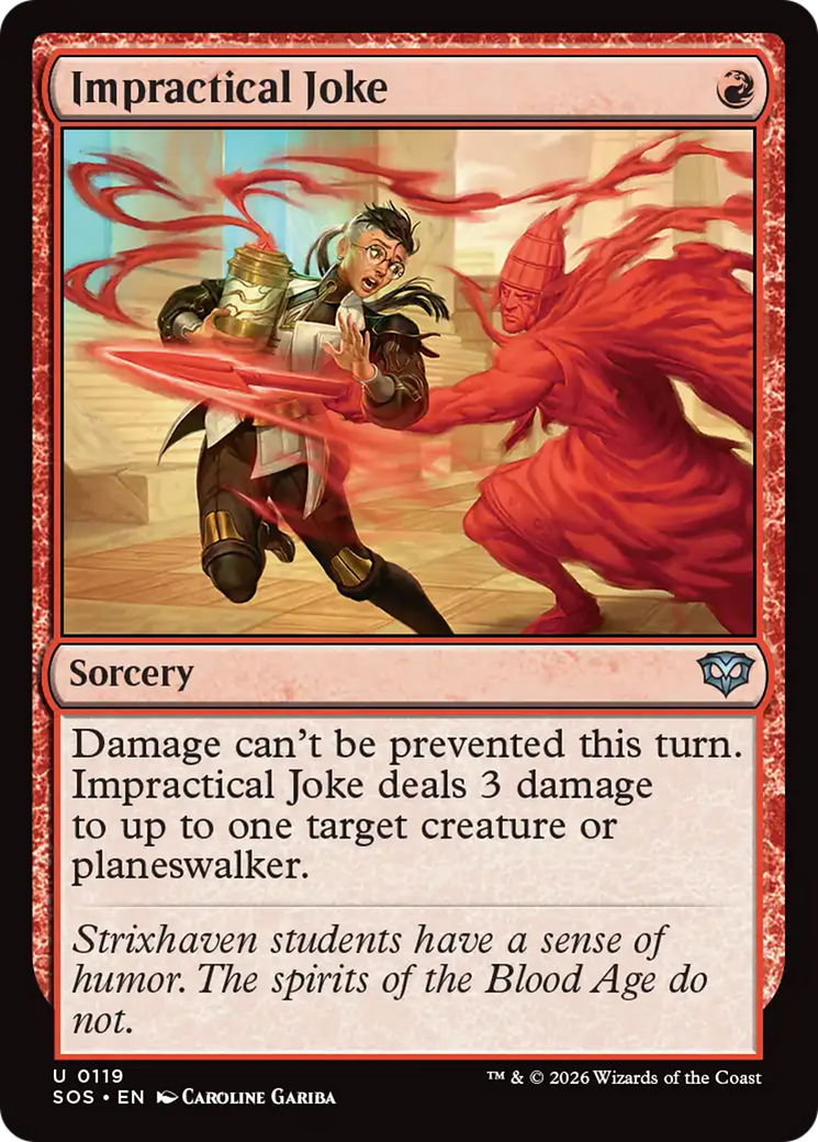 Impractical Joke [Secrets of Strixhaven] | Magic Magpie