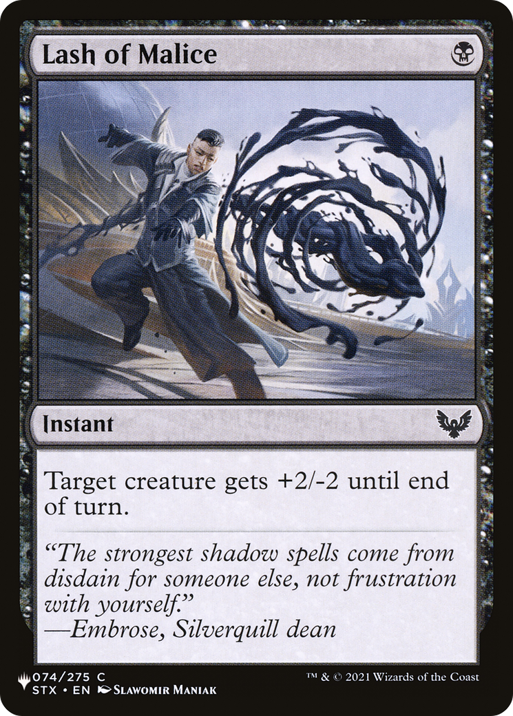 Lash of Malice [The List Reprints] | Magic Magpie