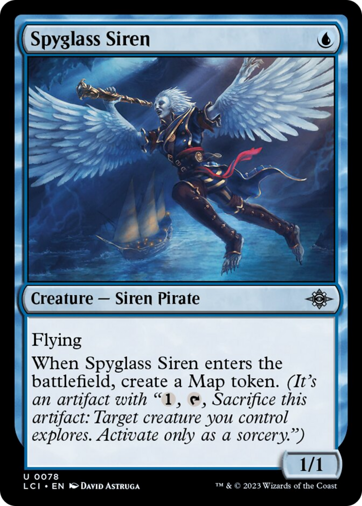 Spyglass Siren [The Lost Caverns of Ixalan] | Magic Magpie