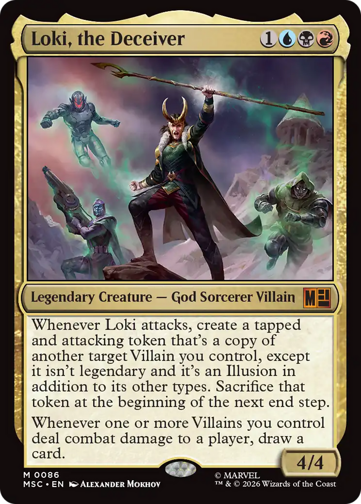 Loki, the Deceiver (Surge Foil) [Marvel Super Heroes Commander] | Magic Magpie