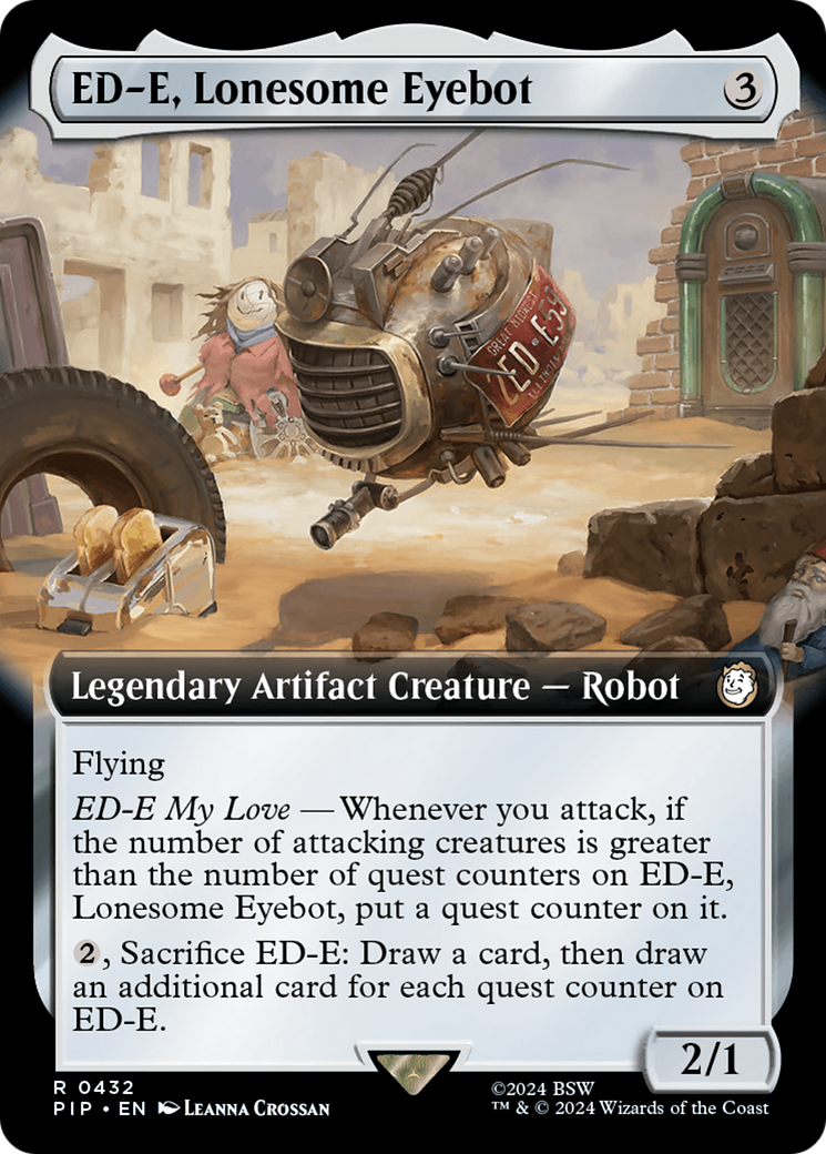 ED-E, Lonesome Eyebot (Extended Art) [Fallout] | Magic Magpie