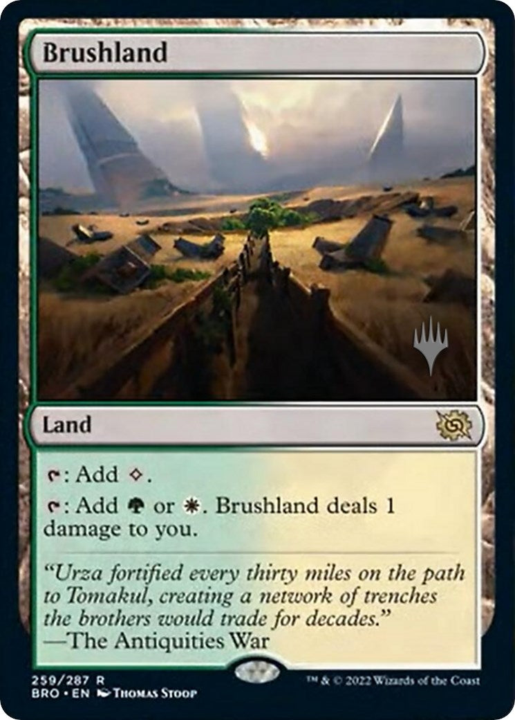 Brushland (Promo Pack) [The Brothers' War Promos] | Magic Magpie