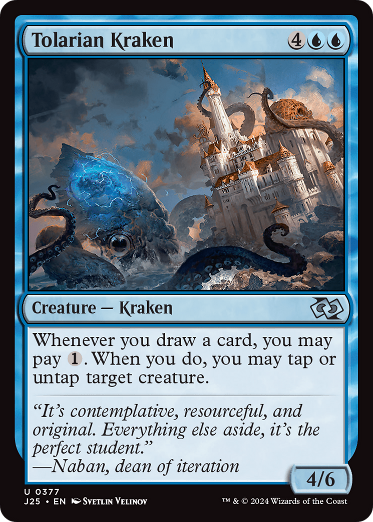 Tolarian Kraken [Foundations Jumpstart] | Magic Magpie