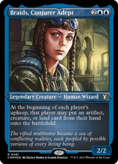 Braids, Conjurer Adept (Foil Etched) [Commander Masters] | Magic Magpie