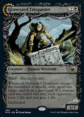 Graveyard Trespasser // Graveyard Glutton (Showcase Equinox) [Innistrad: Midnight Hunt] | Magic Magpie