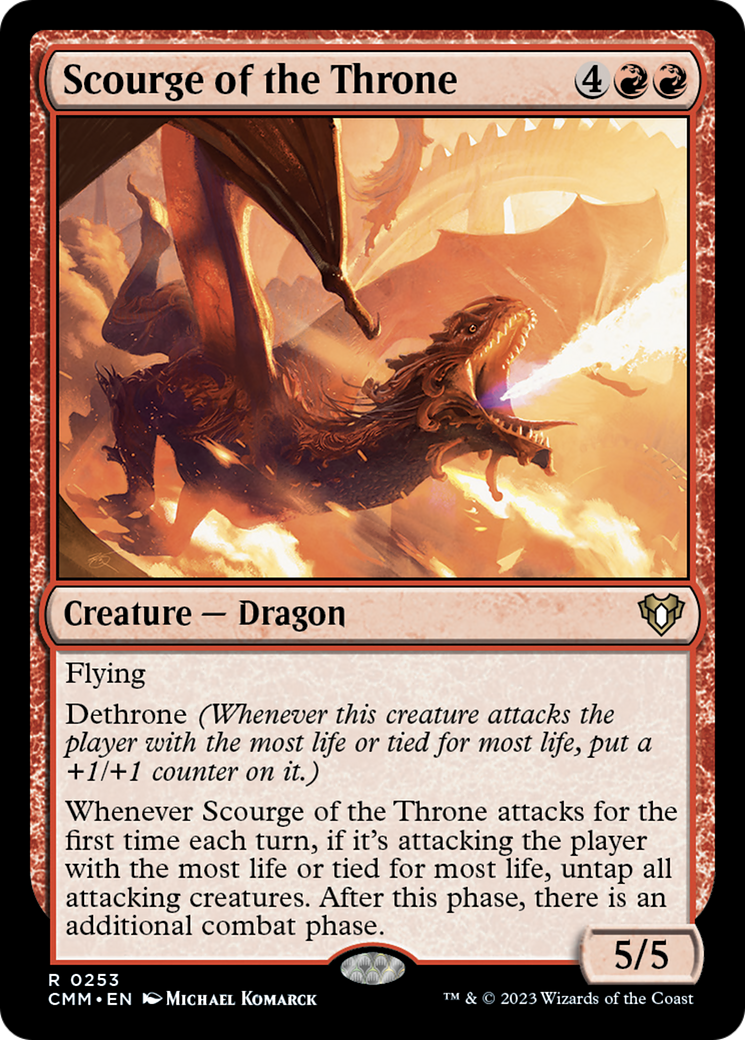 Scourge of the Throne [Commander Masters] | Magic Magpie