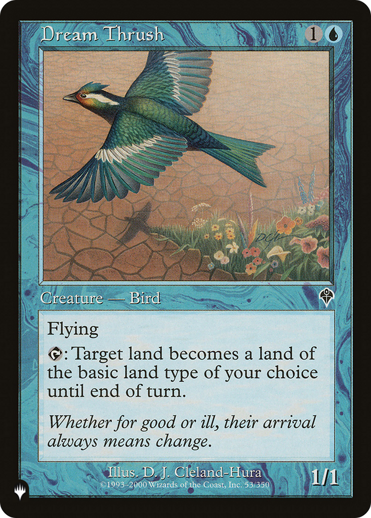 Dream Thrush [The List Reprints] | Magic Magpie