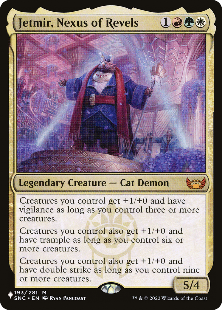 Jetmir, Nexus of Revels [The List] | Magic Magpie