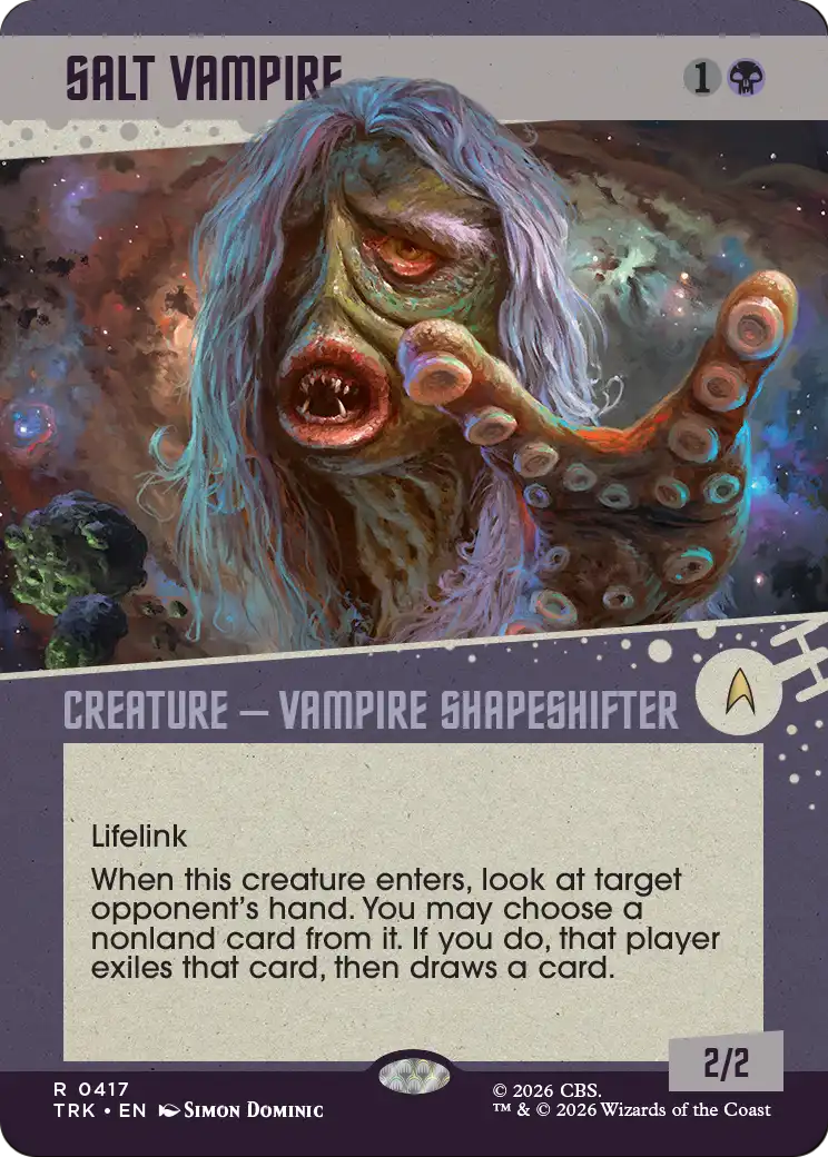 Salt Vampire (Showcase) [Star Trek] | Magic Magpie